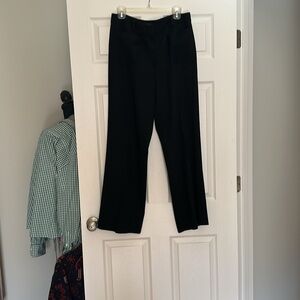 Lafayette 148 New York Nordstroms wide leg black pant cleaned crepe material